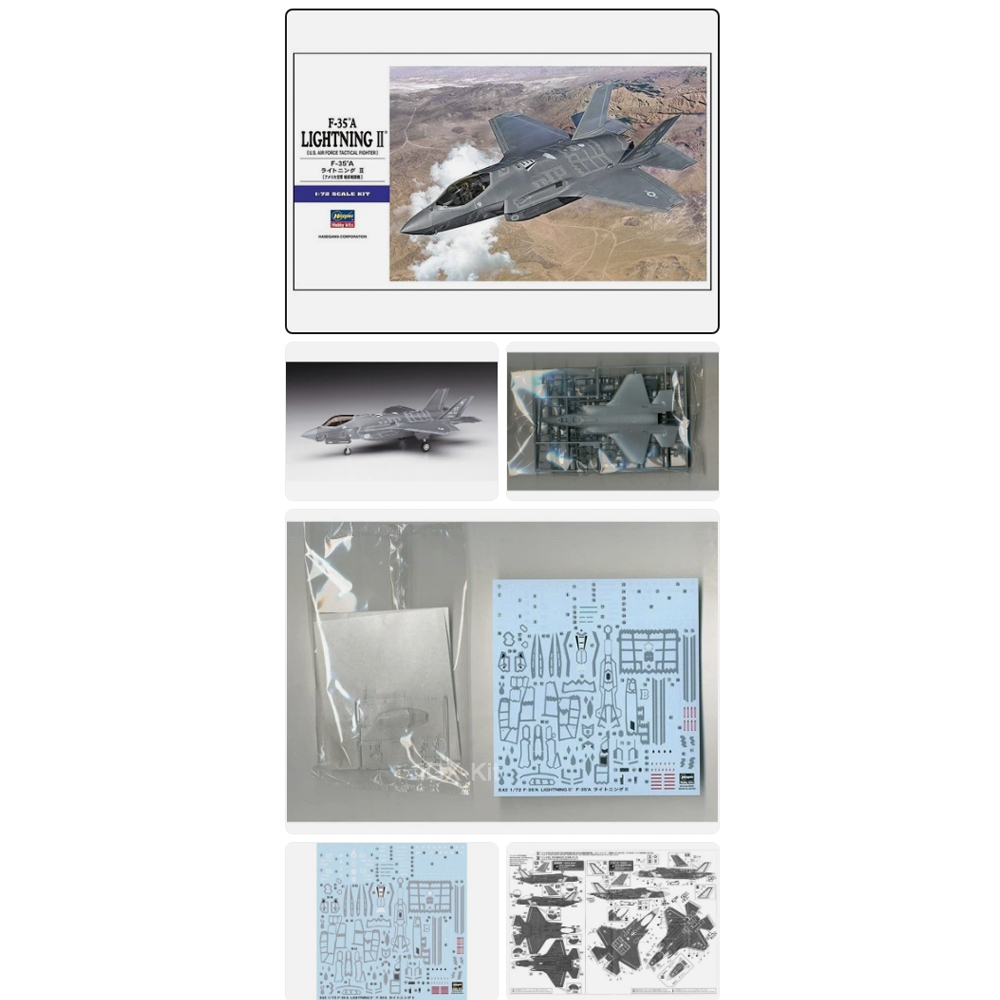 Model Kit Hasegawa - Hasegawa 01572 1:72 Scale US F35