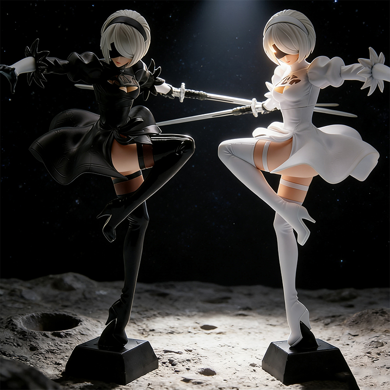Model Kit Nier Automata - No.2 Type B Black/White Ver. Anime