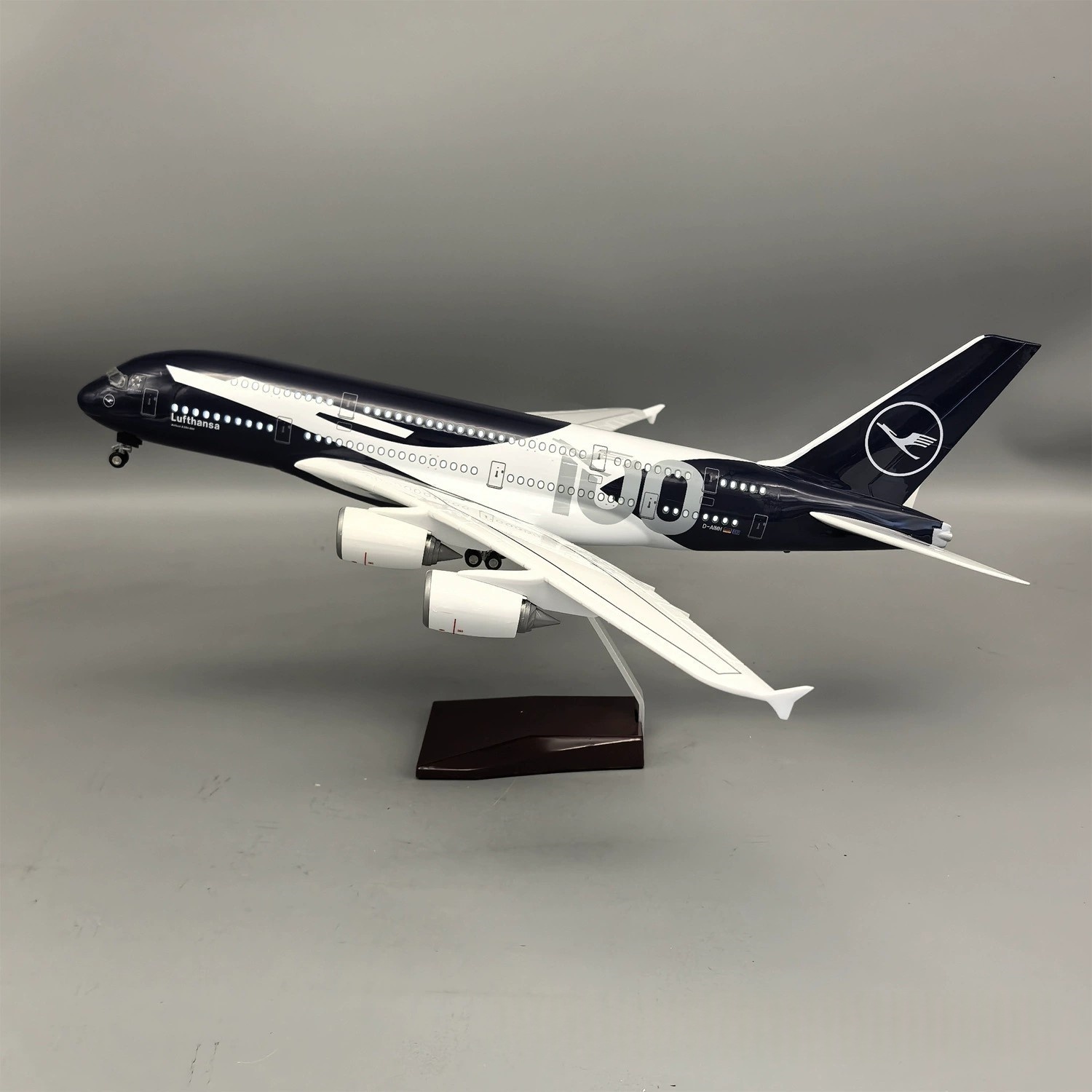 New 45cm Lufthansa A380 100 Ye - Model Kit Airplane review and price