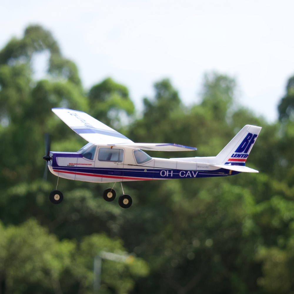 MinimumRC Plane Kit Blue Cessn - Model Kit Airplane review and price
