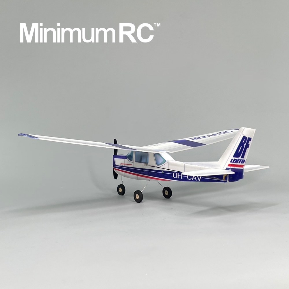 MinimumRC Plane Kit Blue Cessn - Model Kit Airplane review and price