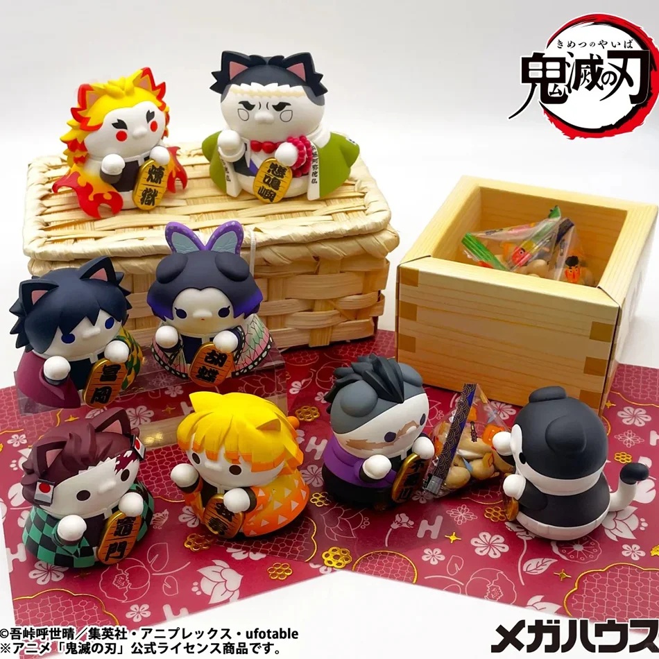 New 8pcs Demon Slayer Action F - Model Kit Nezuko review and price