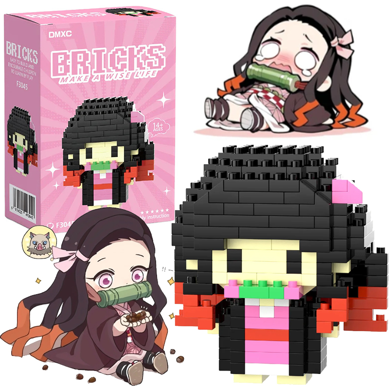 Demon Slayer Block Micro Build - Model Kit Nezuko review and price