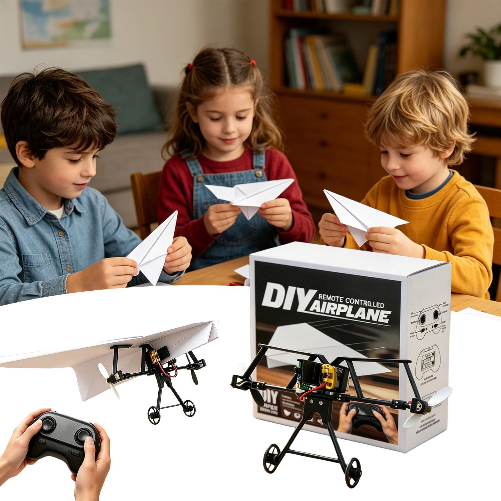 DIY RC Paper Airplane Kit Plan - Model Kit Airplane review and price