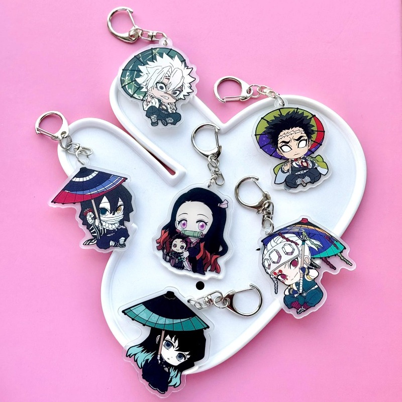 Keychain for Demon Slayer Giyu - Model Kit Nezuko review and price