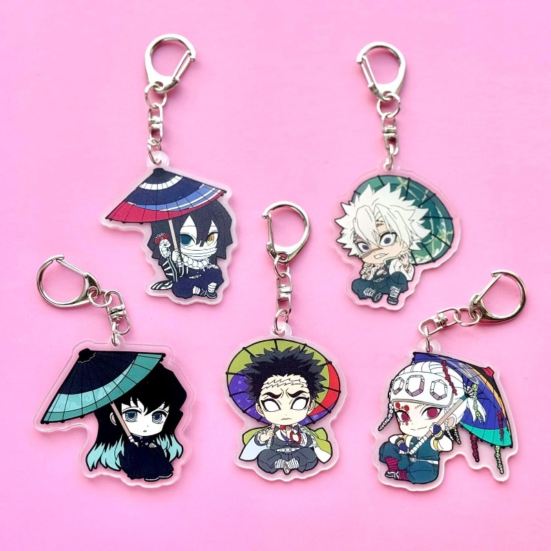 Keychain for Demon Slayer Giyu - Model Kit Nezuko review and price