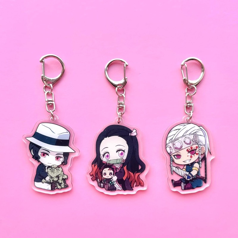 Keychain for Demon Slayer Giyu - Model Kit Nezuko review and price
