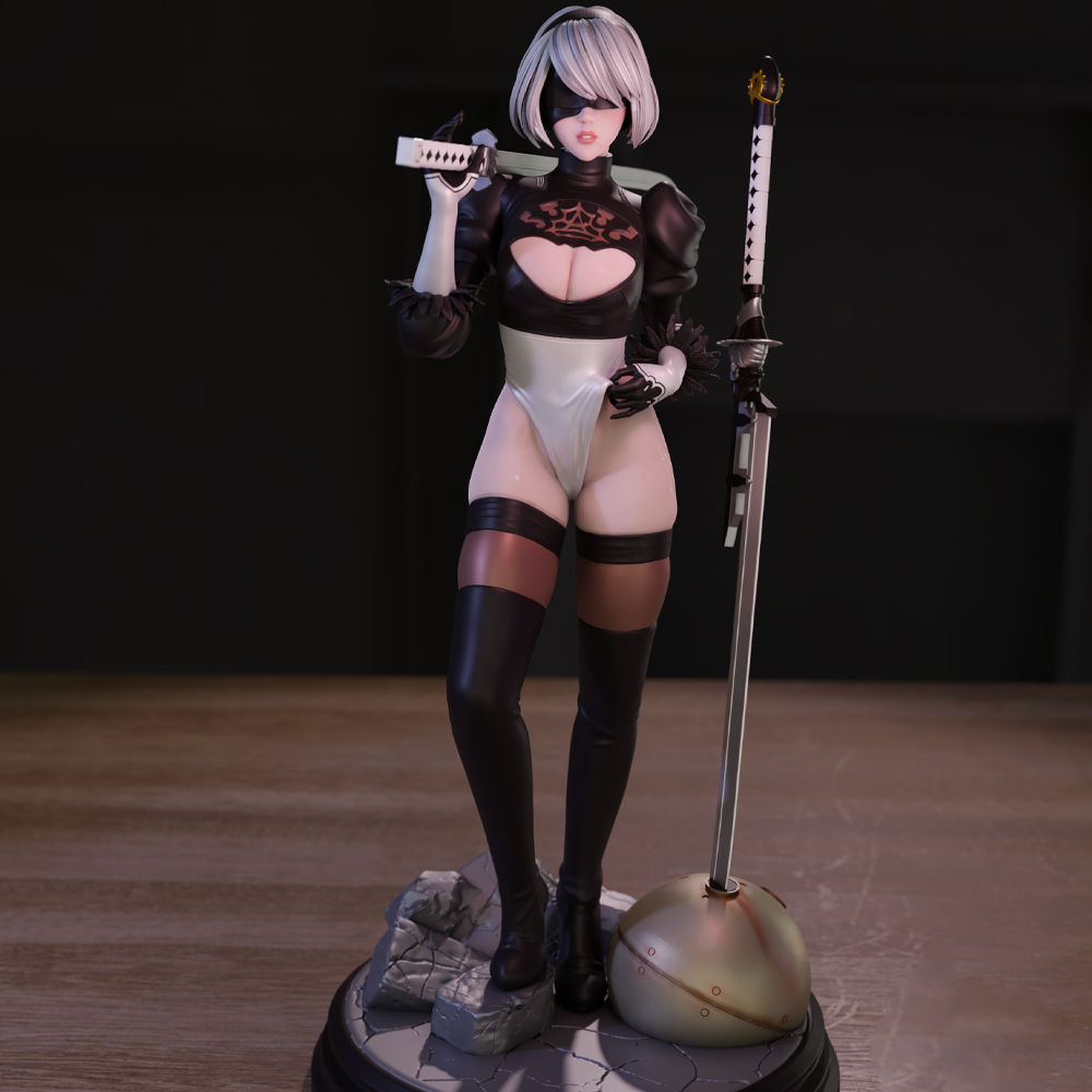 1/24 3d Printing Model Kit Bea - Model Kit Nier Automata review and price